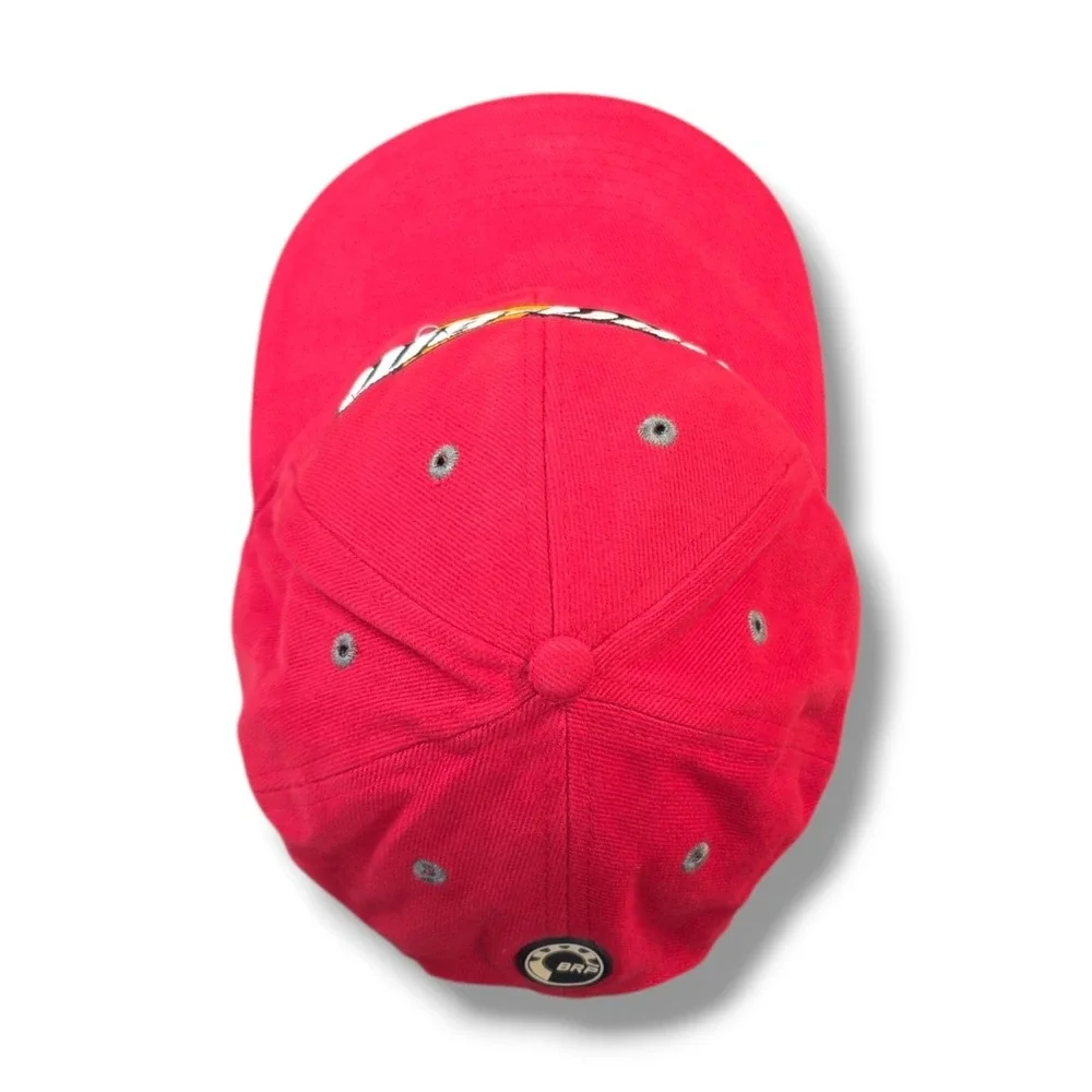 Genuine Can Am Embroidered  BRP Adjustable Strap Back Red Baseball Cap Hat